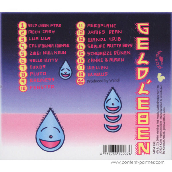 Crack Ignaz & Wandl - Geld Leben (LP+MP3) (Back)