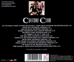 Culture Club - So80s Presents Culture Club/Curated By B (Back)