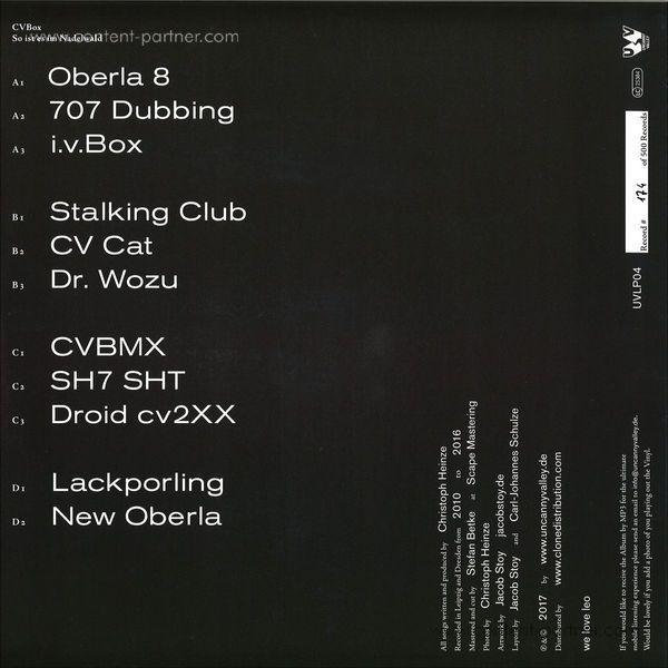 Cvbox - So Ist Es Im Nadelwald (Back)