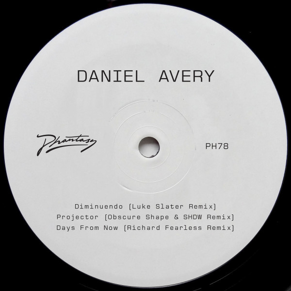 DANIEL AVERY - Song For Alpha Rmxs II (Luke Slater / Obscure Shap