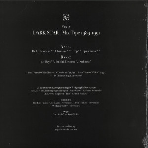 DARK STAR - MIX TAPE 1989-1991 LP (Back)