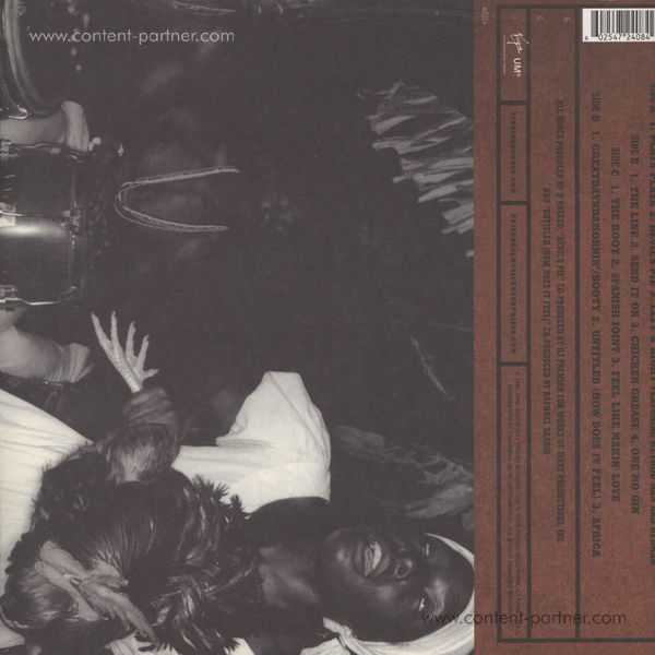 D'Angelo - Voodoo (15th Anniv. White Vinyl!) (Back)