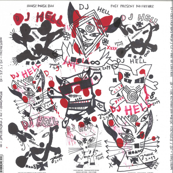 DJ Hell - House Music Box (Past, Present, No Future) (2LP) (Back)