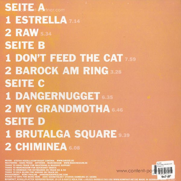 DJ Koze - Kosi Comes Around (2LP) (Back)