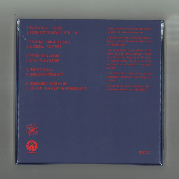 DJ Marky / Various Artists - Brazil 45 Vol. 2 (Ltd. 5x7" Boxset RSD 21) (Back)