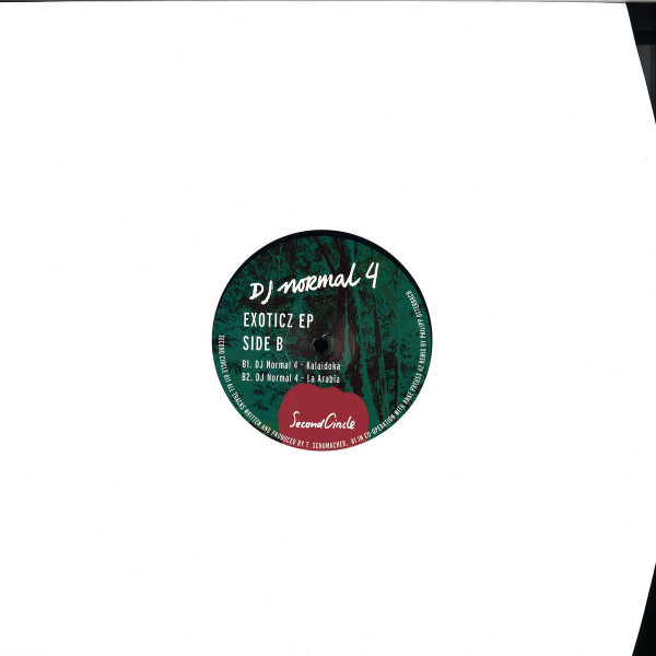 DJ Normal 4 - Exoticz (EP) (Back)