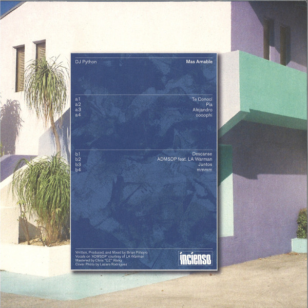 DJ Python - Mas Amable (Back)