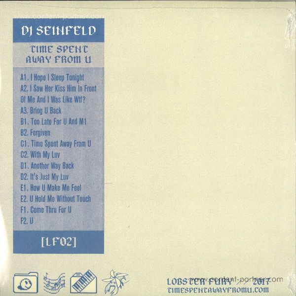 DJ Seinfeld - Time Spent Away From U (3x12 LP) (Back)