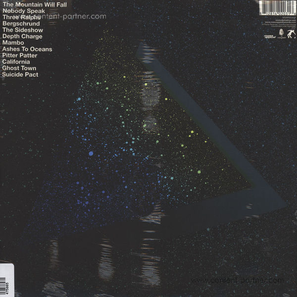 DJ Shadow - The Mountain Will Fall (2LP/Gatefold+MP3) (Back)