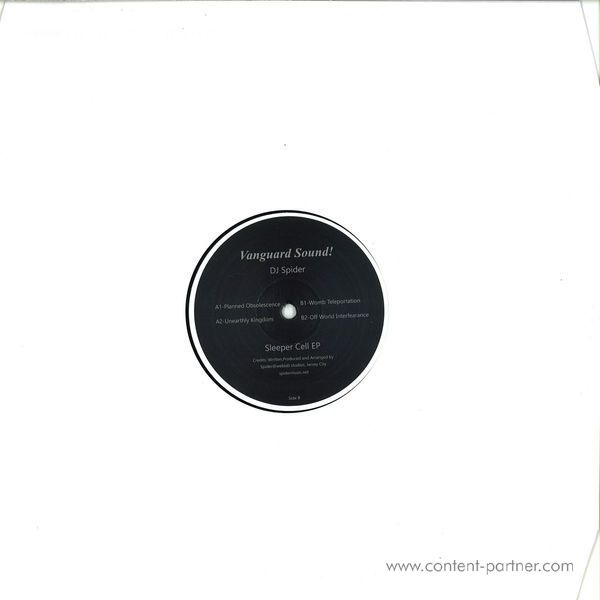 DJ Spider - Sleeper Cell EP (Back)