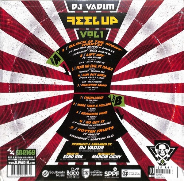 DJ Vadim - Feel Up: Vol 1 (Back)