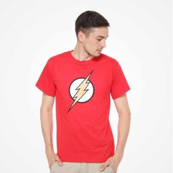 DMC T-SHIRT - DC Comics - Flash Logo (red) M
