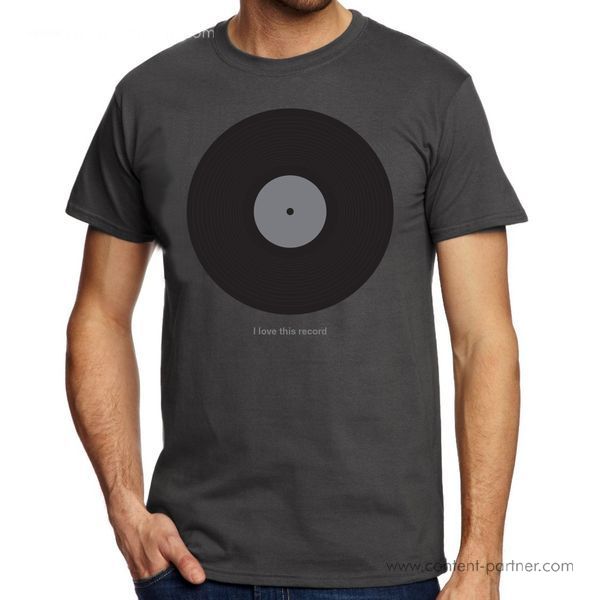 DMC T-Shirt - I Love This Record - Size L