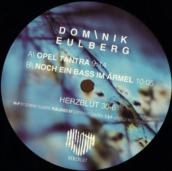 DOMINIK EULBERG - Backslash EP (Back)