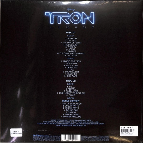 Daft Punk - Tron: Legacy (Ltd.2LP) (Back)