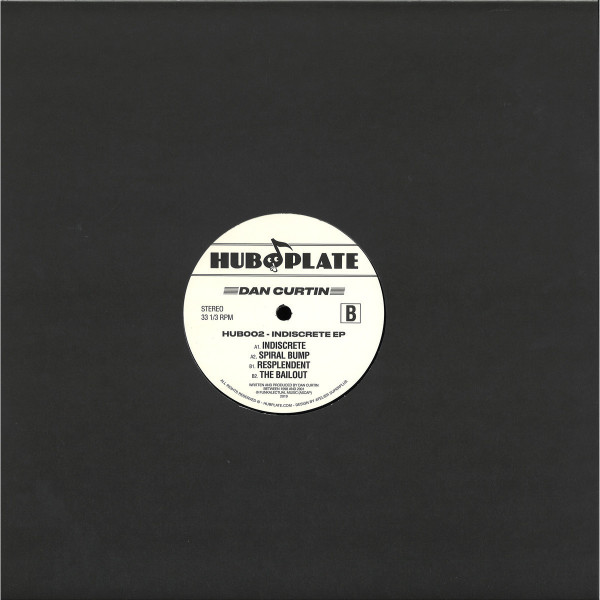 Dan Curtin - Indiscrete EP (Back)
