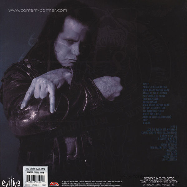 Danzig - Lost Tracks (180g Black Vinyl) (1 per Customer!) (Back)