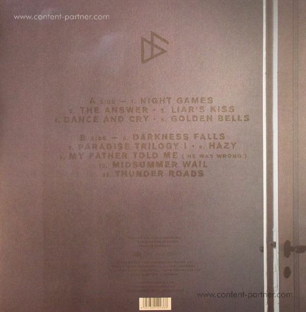 Darkness Falls - Dance And Cry (Back)
