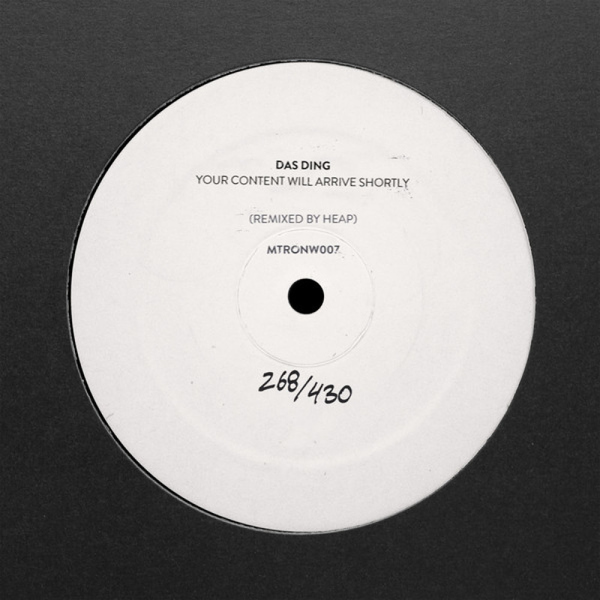 Das Ding - our Content Will Arrive Shortly (Heap Remix)