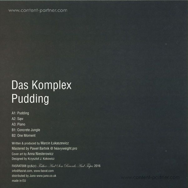 Das Komplex - Pudding (Back)