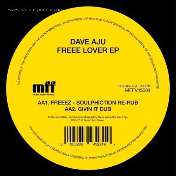 Dave Aju - Free Lover EP