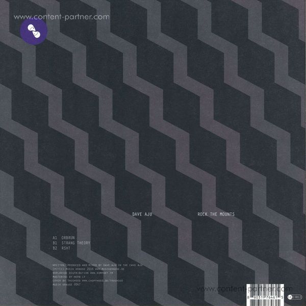 Dave Aju - Rock The Mounts (Back)