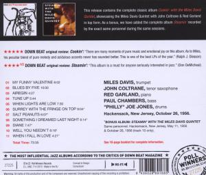 Davis,Miles - Cookin' With The Miles Davis Quintet (Back)