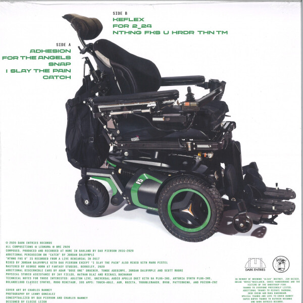Dax Pierson - Nerve Bumps (A Queer Divine Disappointment) (Back)