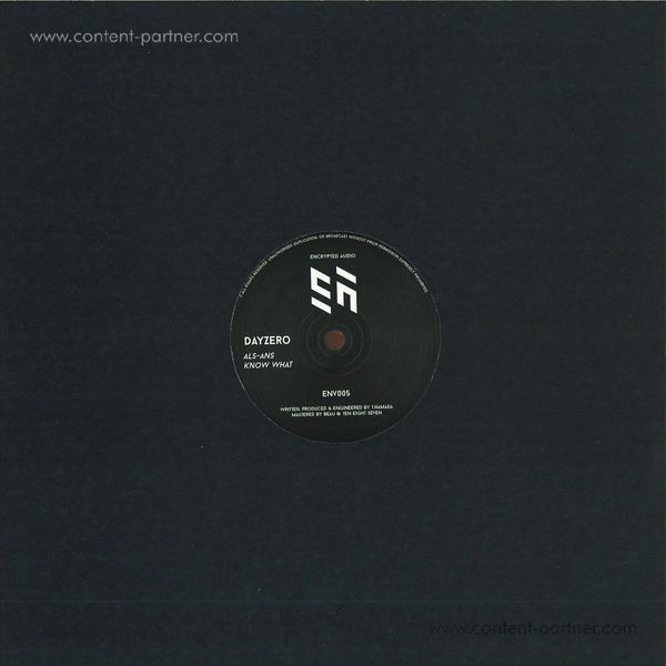Dayzero - Als-ans / Know What (Back)