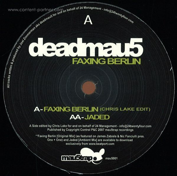 Deadmau5 - Faxing Berlin