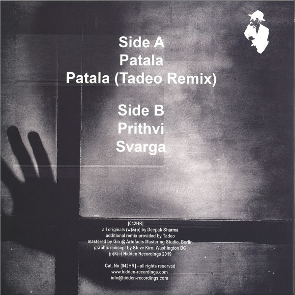 Deepak Sharma - Patala Tadeo Remix (Back)
