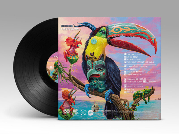 Degiheugi - Foreglow (2LP Gatefold / Download) (Back)