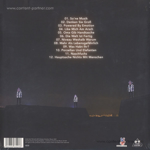 Deichkind - Niveau Weshalb Warum (2LP) (Back)
