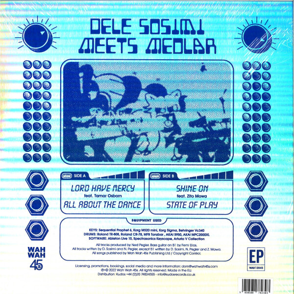 Dele Sosimi & Medlar - State Of Play EP (Back)