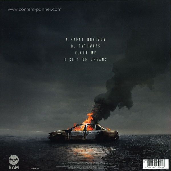 Delta Heavy - Paradise Lost (2x12''/sampler) (Back)