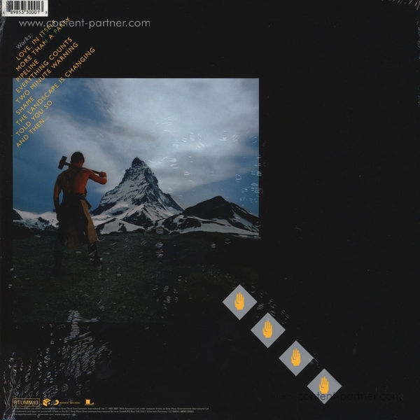 Depeche Mode - Construction Time Again (180g LP) (Back)