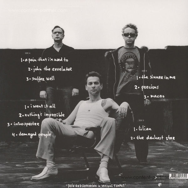 Depeche Mode - Playing The Angel (180g 2LP/Gatefold) (Back)