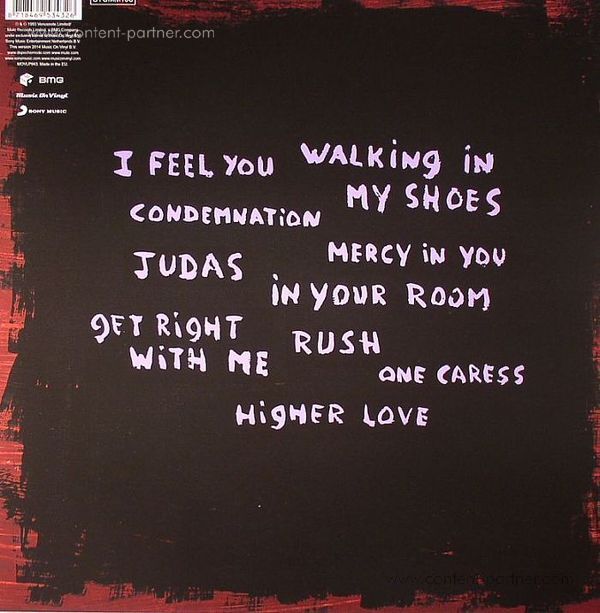 Depeche Mode - Songs Of Faith and Devotion (LP 180g) (Back)