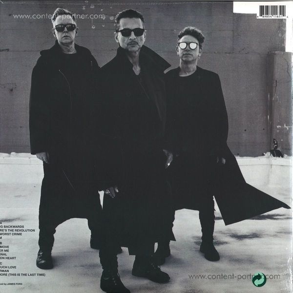 Depeche Mode - Spirit (2LP, Etched Side D) (Back)