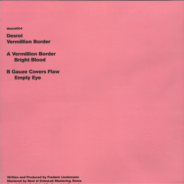 Desroi - Vermillion Border (Back)