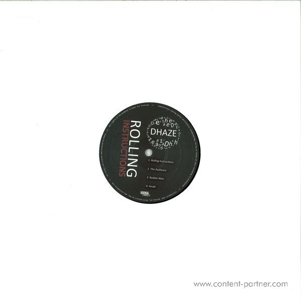 Dhaze - Rolling Instructions (Back)