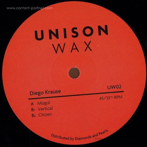 Diego Krause - Unison Wax 02 (Vinyl Only)