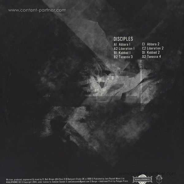 Disciples - Abbara (Back)