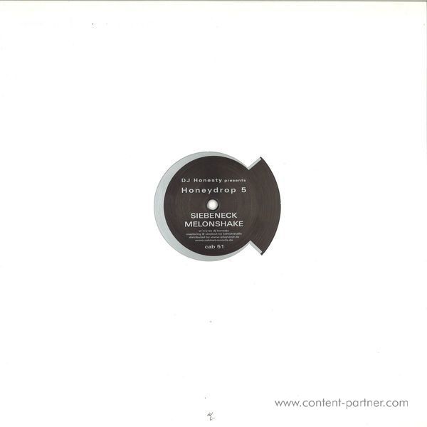 Dj Honesty Presents - Honeydrop 5 (Back)