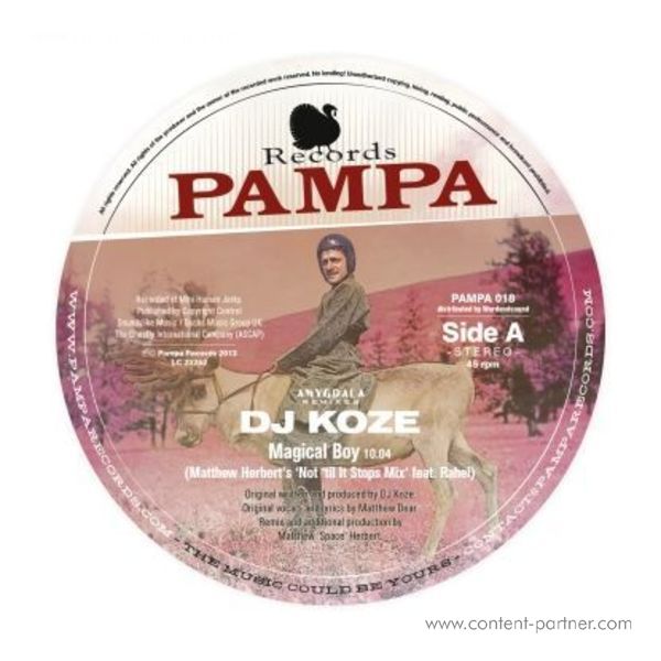 Dj Koze - Amygdala Rmxs 1 (Herbert, Efdemin) (Back)