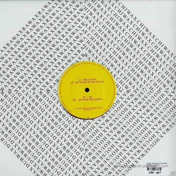 Dj Skull Produced By Ron Maney - Revenge Of The Synth (Back)