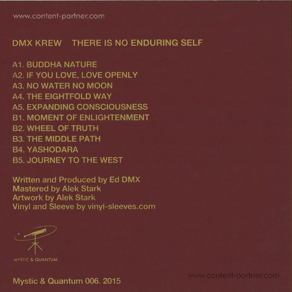 Dmx Krew - There Is No Enduring Self (Back)