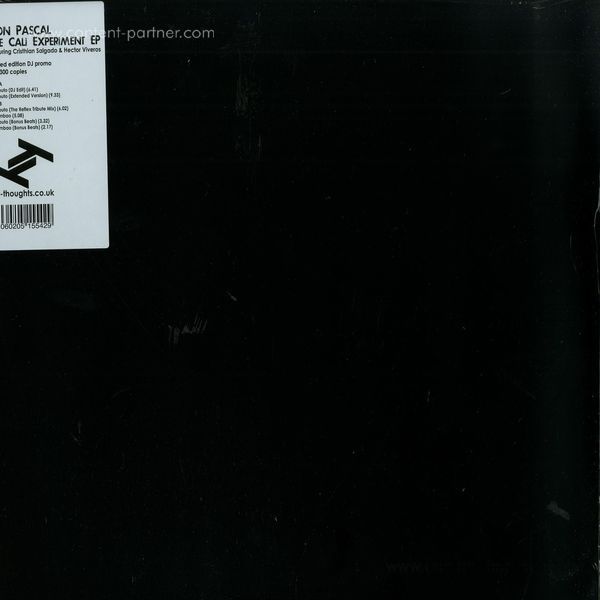 Don Pascal - The Cali Experiment EP (12''+MP3)