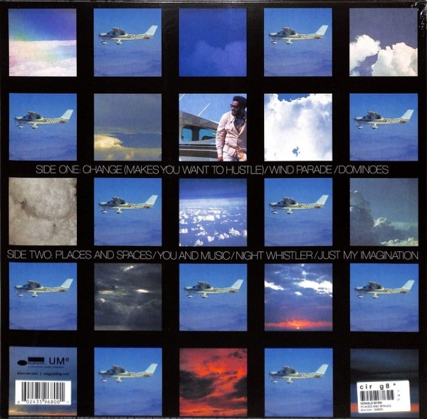 Donald Byrd - Places And Spaces (Back)