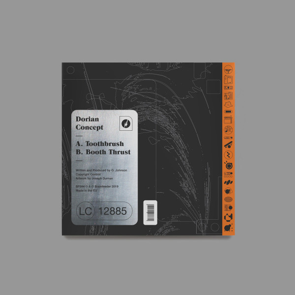 Dorian Concept - Toothbrush / Booth Thrust (Ltd. Orange tranp. 12") (Back)